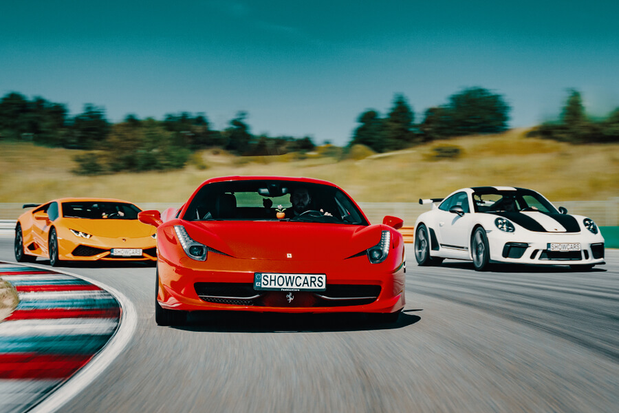 Jízda v Lamborghini Huracán na Autodromu Most